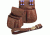Galco 50 Ct Sporting Clays Shell Pouch Leather Chestnut SL1044CN