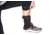 Galco Ankle Guard Leather Holster, Left, Ankle Holster, Plain, Black , AGD801RB