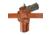 Galco APO Strongside/Crossdraw Belt Holster, Colt 5in 1911, Right, Tan, APO212R