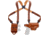 Galco Autos Miami Classic II Shoulder Systems, Smith &amp; Wesson M&amp;P SHIELD .45, Right Hand, Tan, MCII826