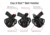 Galco Cop 3 Slot Leather Holsters CTS202B