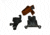 Galco Jackass Rig Shoulder System, AMT Hardballer, Right hand, Premium Steerhide Finish, Black, Leather JR212B
