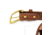 Galco SB6 Fancy Stitched Belt - Tan - Size - 46 SB6-46