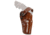 Galco DAO Strongside/Crossdraw Belt Holster, Smith &amp; Wesson Governor Revolver 2.75in, Right, Plain, Tan, DAO308