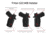 Galco Triton 3.0 IWB Holster, Glock 43X MOS, Black, TR3-800RB