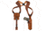 Galco Vhs 4.0 Vertical Holster System, Glock 17 Gen 3-5, Tan, VHS4-872R
