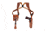 Galco Vhs 4.0 Vertical Holster System, Glock 17 Gen 3-5, Tan, VHS4-872R