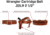 Galco Wrangler Cartridge Belt, Tan, 34, W-WR45-34
