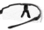 Gatorz Milspec Ballistic Z87.1 Sunglasses, Black Cerakote Frame, Clear Lens, Blackout Logo, One Size, GZ-10-402