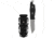 Gear Aid Kotu Tanto Survival Knife w/ Quick Release Sheath and Removable Belt Clip, Titanium-coated 3in Blade, Acetal Handle, Black MCN 62040