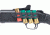 GG&amp;G Mossberg 500 and 590 Side Saddle Shell Holder 6-Shot 12ga. GGG-1515