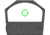 Gideon Optics Alphaa Reflex Sights, 3 MOA Green Dot Reticle, Black, AL10GN