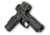 Gideon Optics Mediator II 21.4x18.8mm Closed Emitter Reflex Red Dot Sight, 3 MOA Red Dot + 28 MOA Circle, Black, MD20RD