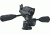 Giottos 3-Way Pan Head, 3 Bubble Levels - MH-5011
