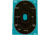 Girls With Guns Gwg Splash Self-Adhesive Oval Handgun Trainer Paper Target, Teal/Black, 12X18, 15283