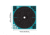 Girls With Guns Gwg Splash Self-Adhesive Paper Bullseye Target, Teal/Black, 12X12, 15279