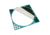 Girls With Guns Gwg Splash Self-Adhesive Paper Bullseye Target, Teal/Black, 12X12, 15279