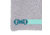 Girls With Guns Knit Fabric Handgun Storage Pouch w/Writable ID Label, Lockable Keyring, Zipper Closure, 7x9in, Fleece Lining, Full Size Interior, Gray/Blue Accents, 9074