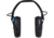 Girls With Guns Shield Low-Profile Electronic Earmuffs, 24 dB NRR, ANSI S3.19 &amp; CE EN352-1 Hearing Protection Rated, Gray/Teal/Black, One Size, 2348