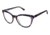 Glamour Editor's Pick GL1023 Prescription Eyeglasses - Frame BLACK PATTERN, Size 51/17mm GL102301