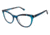 Glamour Editor's Pick GL1023 Prescription Eyeglasses - Frame TEAL PATTERN, Size 51/17mm GL102302