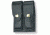 Gould &amp; Goodrich Double Magazine Case w/Snap Closure, Brass Snap - Beretta 92/96, Black, B627-3BR
