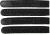 Gould &amp; Goodrich Leather Belt Keeper, 4-Pack, Black Weave, B142-4W