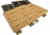Grey Ghost Gear Compact Triple Mag Panel 5.56, Laminate, Coyote Brown, GTG0384-14