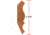 Grizzly Industrial 2in. Crown Moulding C2207