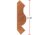 Grizzly Industrial 3-1/2in. Crown Moulding - 1in. Bore C2208