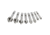 Grizzly Industrial 8 pc. Corner Rounding End Mill Set - Small G9289