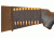 GrovTec US Buttstock Cartridge Shell Holder - Rifle Open Style, 9 Loops, Black, GTAC81