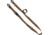 GrovTec US QS 2-Point Sentry Sling w/Push Button Swivel, Coyote Brown, GTSL132