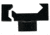 GrovTec US Full Rotation push button base Picatinny Swivel Mount, Black, GTSW278