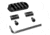 GrovTec US Anschutz T-Nut Rail Adaptor Set, Black, GTSW325