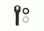 GrovTec US One 3/4in Wood Screw w/ Spacer, Black, GTHM48