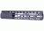 GUNTEC USA 10in Air Lite M-Lok Free Floating Handguard with Monolithic Top Rail, Black GT-10MLK-AL