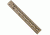 GUNTEC USA 15in Ultra Lightweight Thin M-Lok System Free Floating Handguard w/Monolithic Top Rail,.308 Cal,Cerakote Flat Dark Earth GT-15MLK-308-E