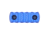 Guntec USA 2.25 Removable M-LOK Accessory Rail, Anodized Blue, MLK-RAIL-225-BLUE