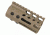 GUNTEC USA 4in Ultra Lightweight Thin M-Lok Free Floating Handguard w/Monolithic Top Rail,Cerakote Flat Dark Earth GT-4MLK-FDE