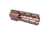 Guntec USA 7in .308 Caliber AIR-LOK Series M-LOK Compression Free Floating Handguard With Monolithic Top Rail, Anodized Bronze, GT-7ALC-308-BRZ