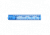 Guntec USA Air Lite M-LOK Free Floating Handguard w/Monolithic Top Rail, 12in, Blue, GT-12MLK-AL-BLUE