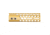 Guntec USA Air Lite Series Honeycomb M-LOK Free Floating Handguard w/ Monolithic Top Rail, 7in, Anodized Gold, GT-7HC-AL-MLK-GOLD