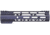 Guntec USA AR-15 9in Air-Lok Series M-LOK Compression Free Floating Handguard w/ Monolithic Top Rail, Gen 2, Anodized Black, GT-9ALC-G2