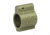 Guntec USA AR-15 Aluminum Low Profile .750 Gas Block, Anodized Green, GT750L-GREEN