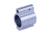 Guntec USA AR-15 Aluminum Low Profile .750 Gas Block, Anodized Grey, GT750L-GREY