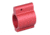 Guntec USA AR-15 Aluminum Low Profile .750 Gas Block, Anodized Red, GT750L-RED