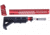 Guntec USA AR-15 Honeycomb Series Complete Furniture Set, Gen 2, Anodized Red, HC-SET-G2-RED