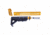 Guntec USA AR-15 Honeycomb Series Complete Furniture Set, Orange, HC-SET-G2-ORANGE