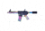 Guntec USA AR-15 Ultra Lightweight Thin M-LOK Free Floating Handguard w/ Monolithic Top Rail, 7in, Rainbow PVD, GT-7MLK-RPVD